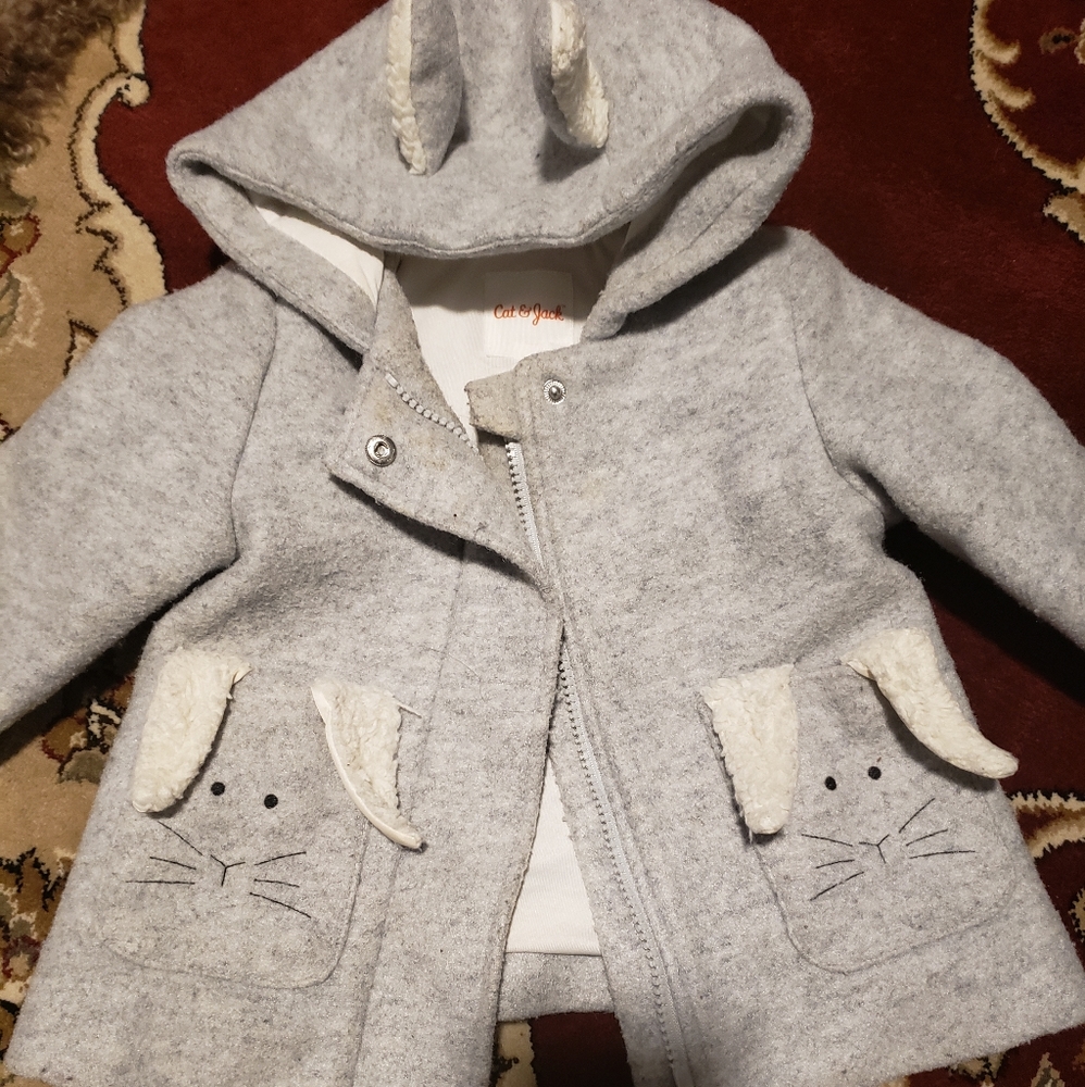 Cute bunny coat